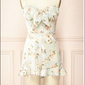 Floral Print Jumpsuit